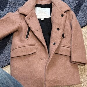 Burberry Blush Double-Breasted Coat RARE